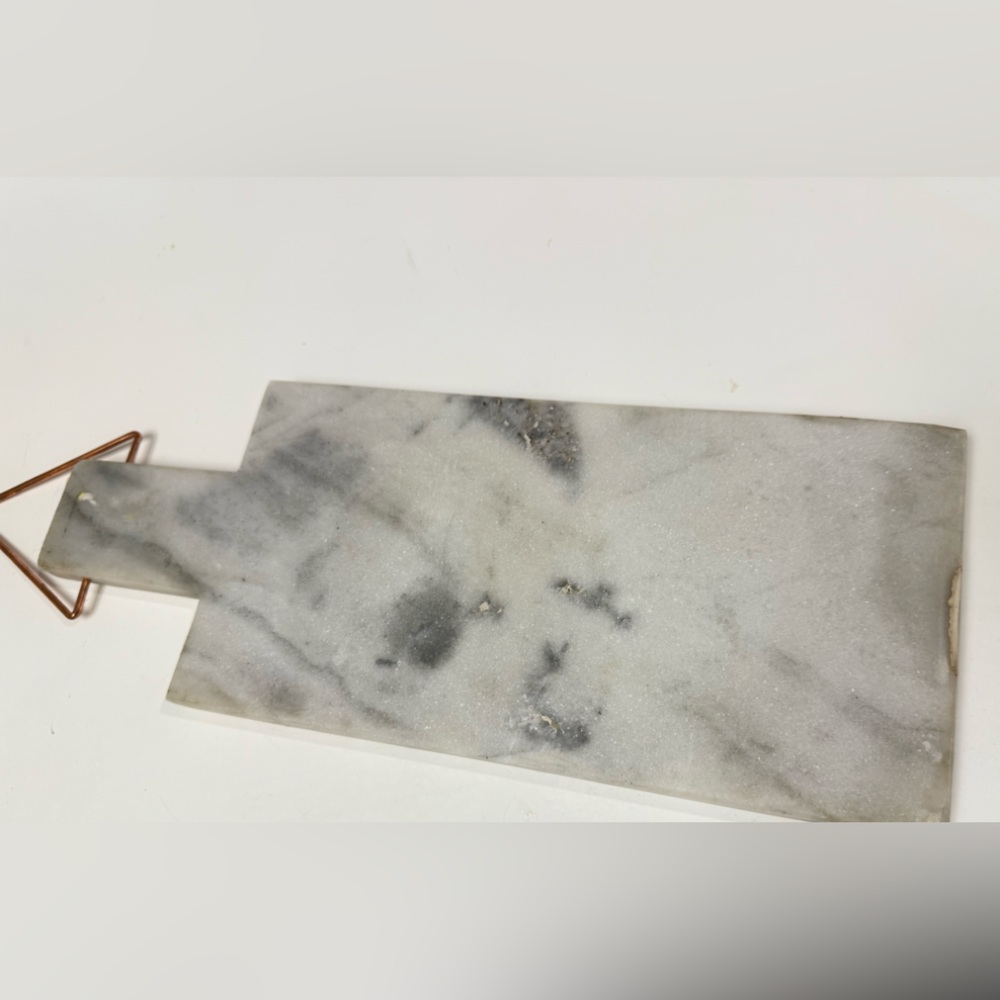 Marble rectangle board tray